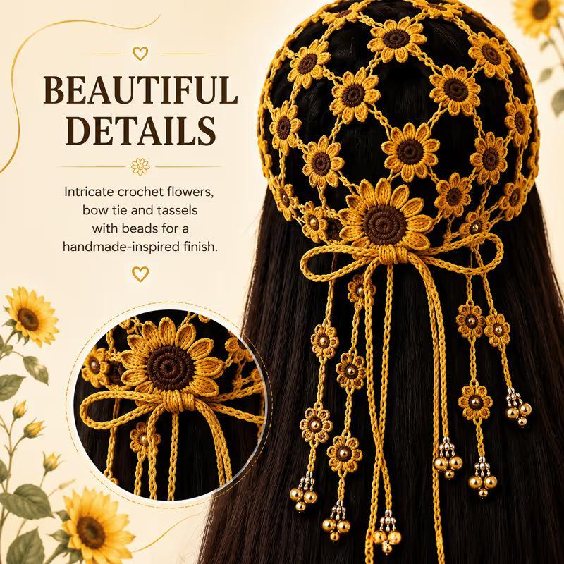 Casquette Femme Brodée Tournesol
