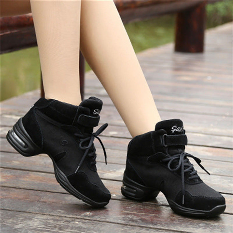 Chaussures de Danse en Mesh – Semelle Souple pour Danse en Ligne, Samba et Jazz