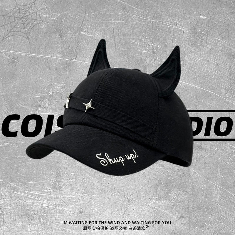 Casquette Brodée à Oreilles de Renard