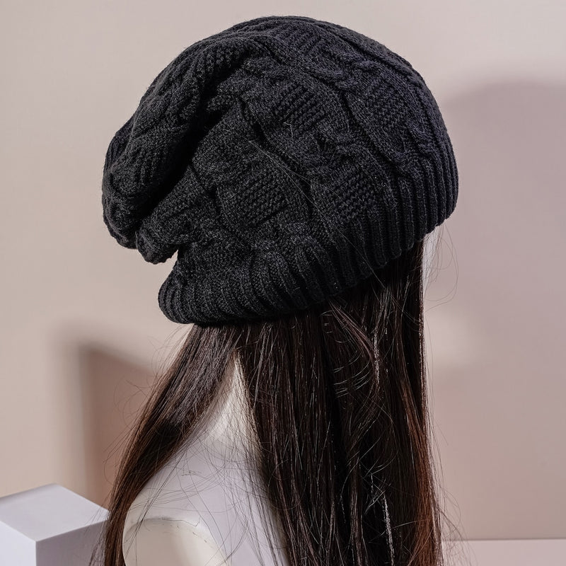 Bonnet Torsadé Vintage Chaud et Doux