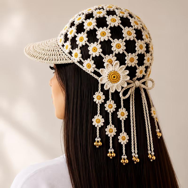Casquette Femme Brodée Tournesol