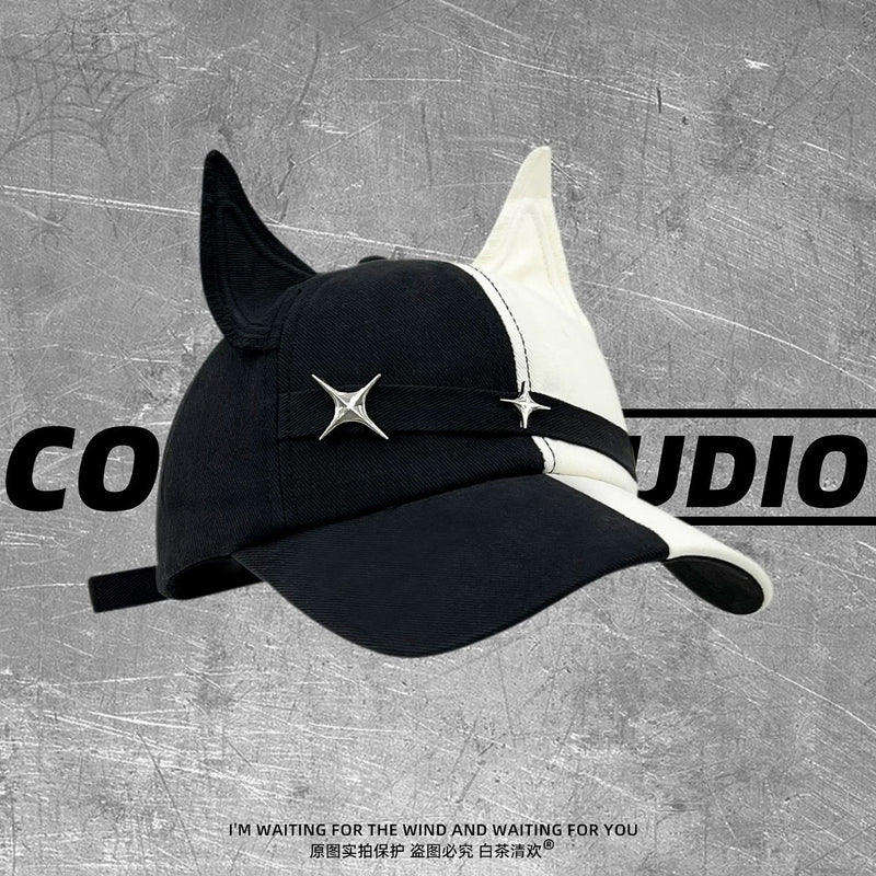 Casquette Brodée à Oreilles de Renard