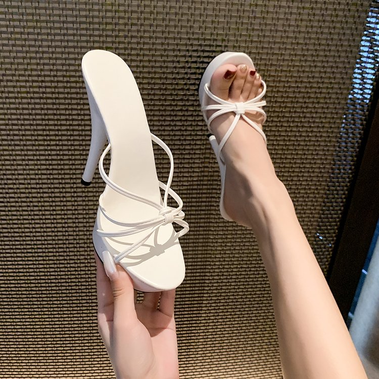 Mules Plateforme Talon Aiguille – Confort Tendance Grande Taille